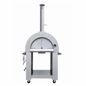 Thor Kitchen Stainless Steel Wood Burning Outdoor Pizza Oven - HPO01SS outdoor griddle for camping trips