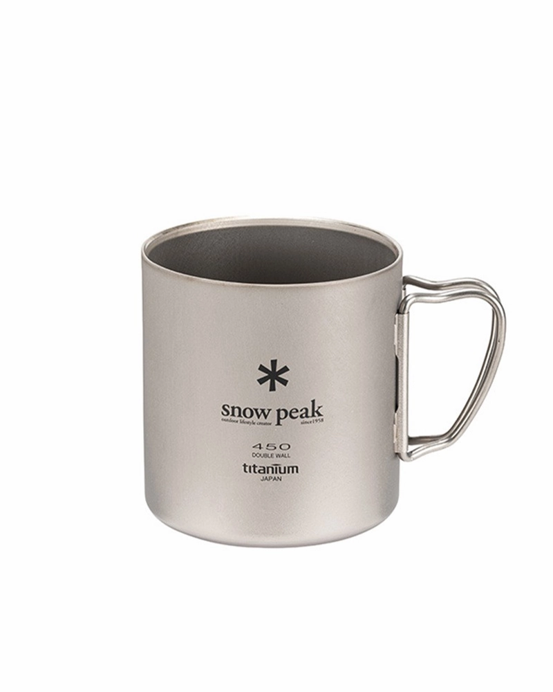 Ti-Double 450 Mug essential outdoor cooking accessories kit