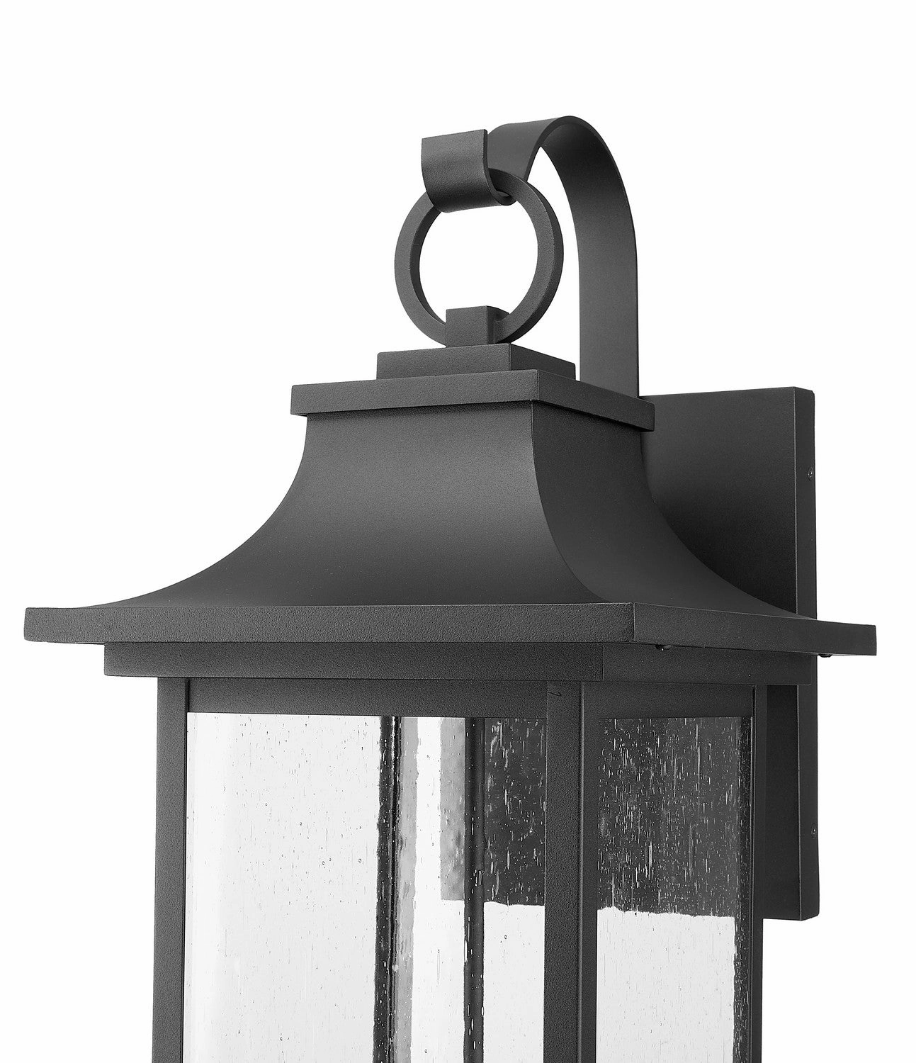 Tiberius Six Light Outdoor Wall Light Black