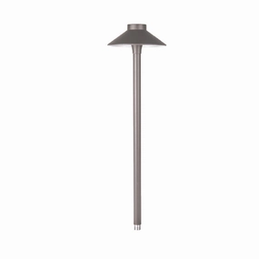 Tiki LED Area Light Bronze On AluminumDecorative outdoor post lights