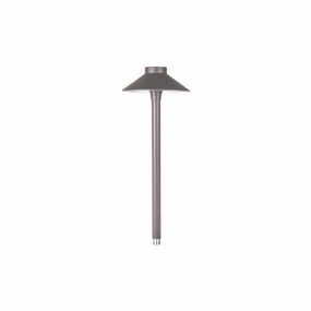 Tiki LED Landscape Mini Tiki Path Light Black On AluminumDecorative outdoor post lights