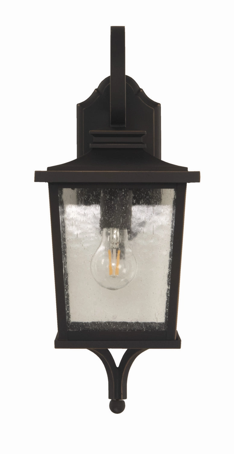 Tillman One Light Outdoor Wall Mount Dark Bronze Gilded