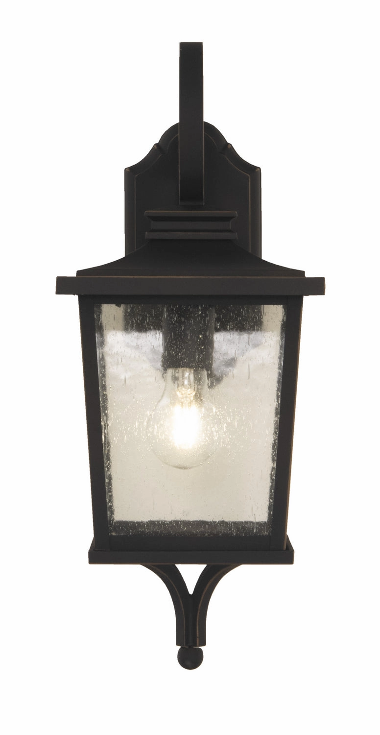 Tillman One Light Outdoor Wall Mount Dark Bronze Gilded