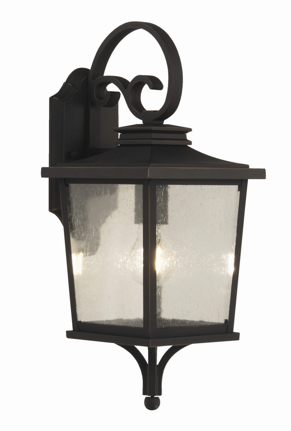 Tillman One Light Outdoor Wall Mount Dark Bronze Gilded