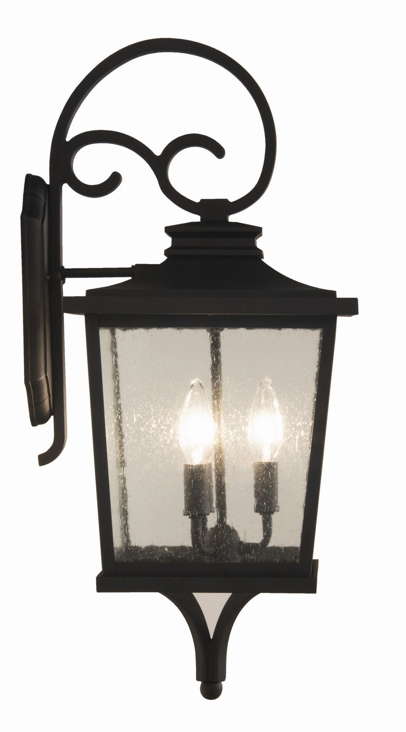 Tillman Three Light Outdoor Wall Mount Textured Black