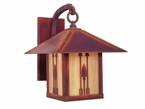 Timber Ridge One Light Wall Bracket Raw CopperOutdoor wall sconces with motion sensor