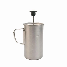 Titanium French Press (3 Cups) durable outdoor garden light fixtures
