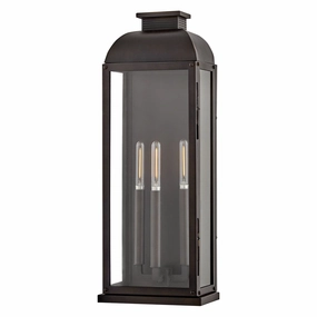 Tiverton 3-Light Large Wall Mount LanternWeatherproof outdoor lighting