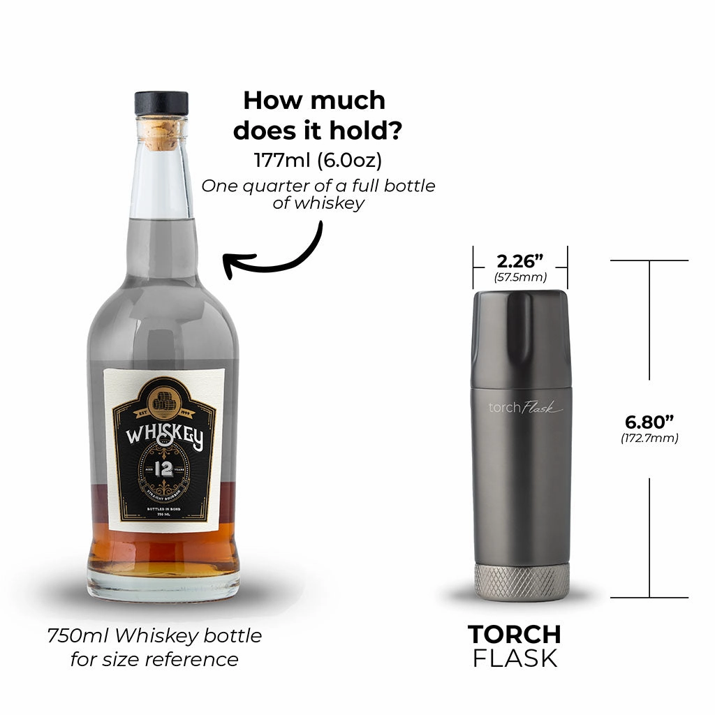 Torch Flask 6oz