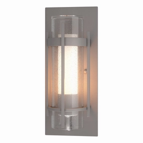 Torch One Light Outdoor Wall Sconce Coastal Burnished SteelOutdoor wall sconces with motion sensor