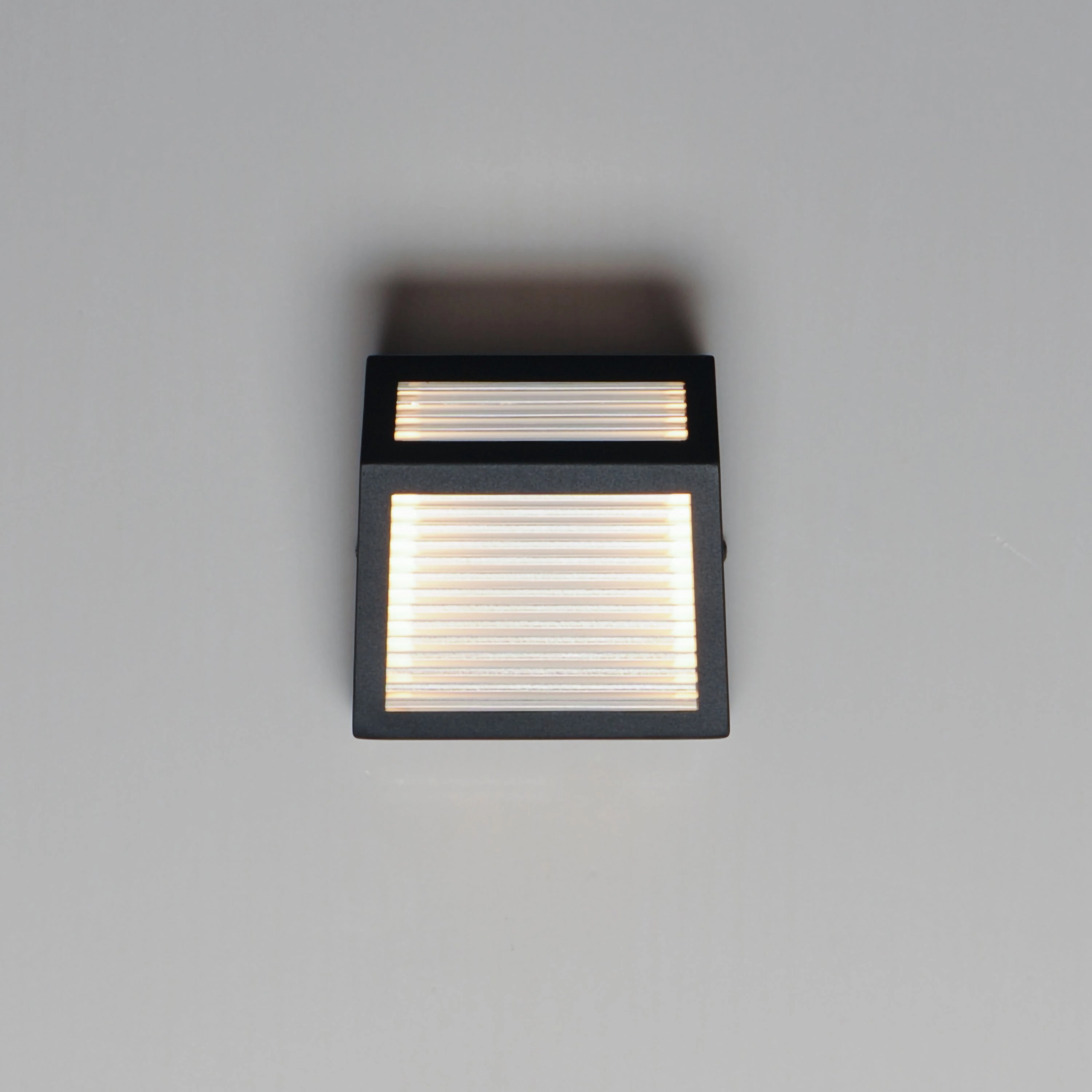 Totem LED Outdoor Wall Sconce Black
