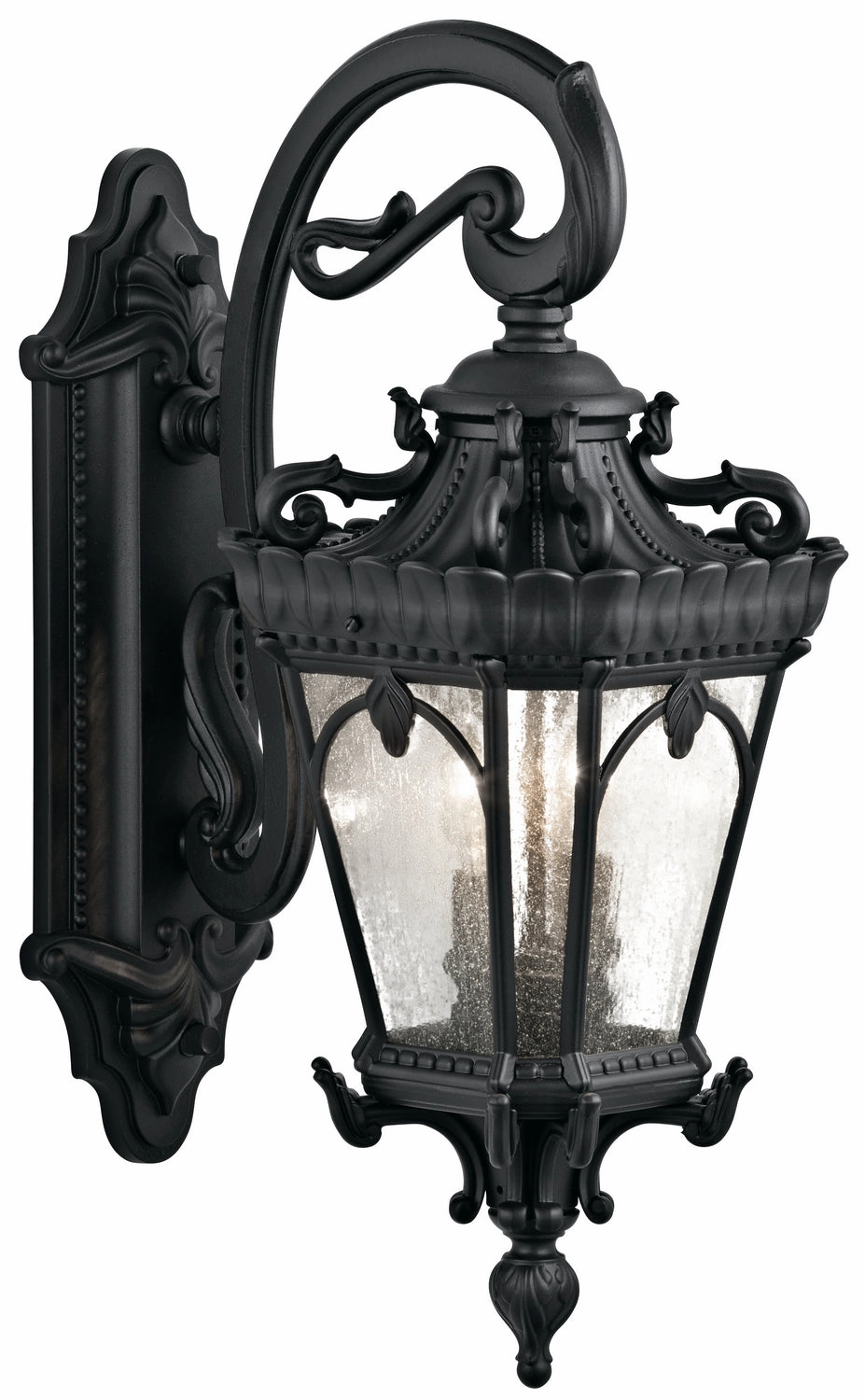 Tournai Two Light Outdoor Wall Mount Textured BlackOutdoor wall sconces with motion sensor