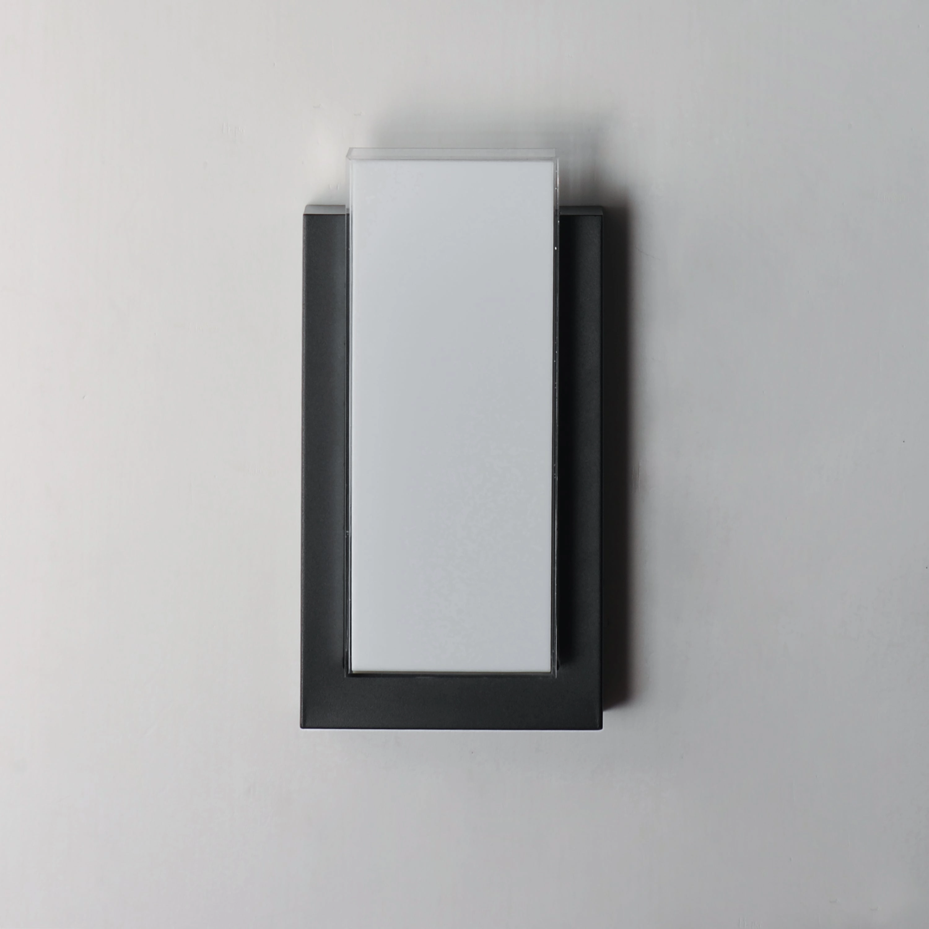 Tower LED Outdoor Wall Sconce Black