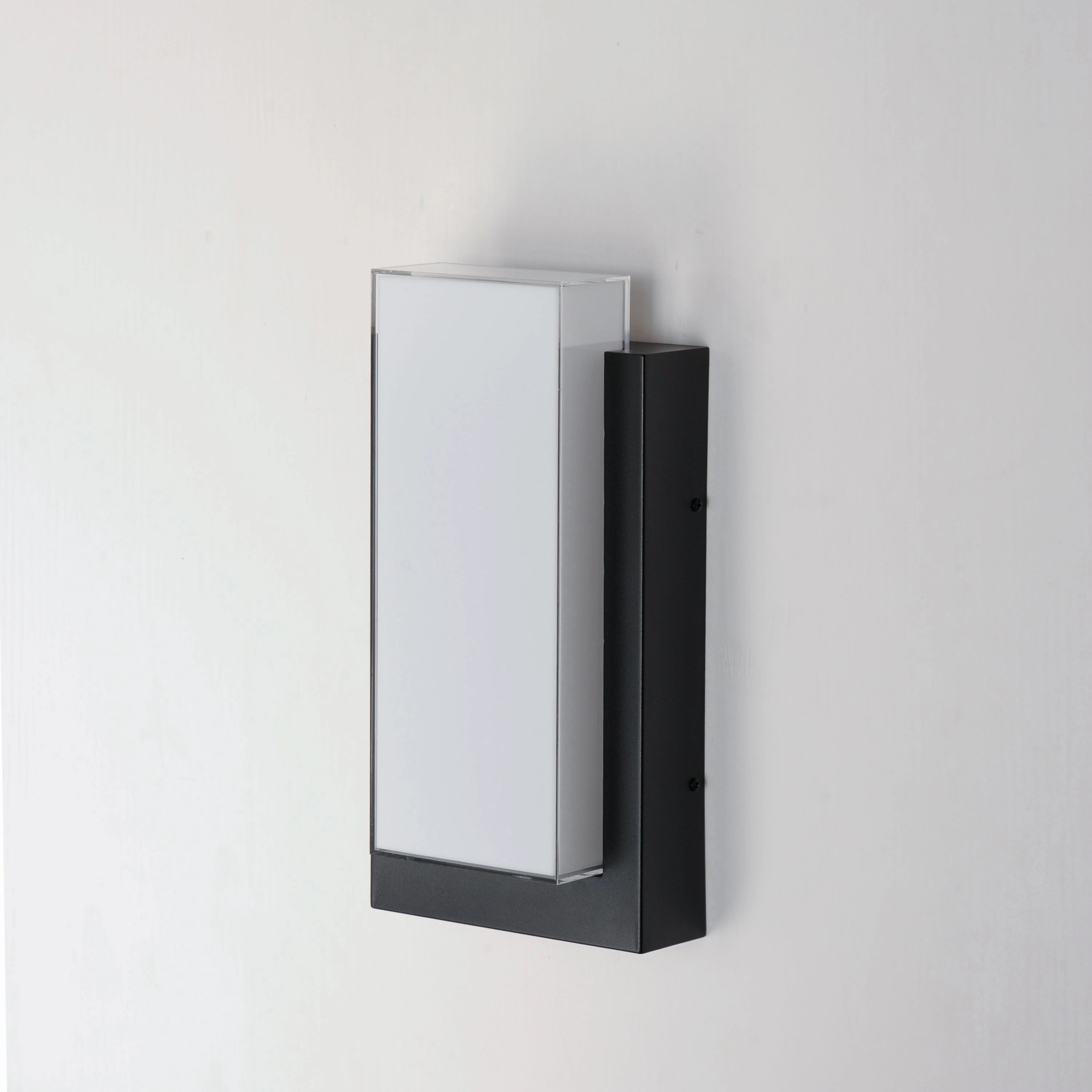 Tower LED Outdoor Wall Sconce Black