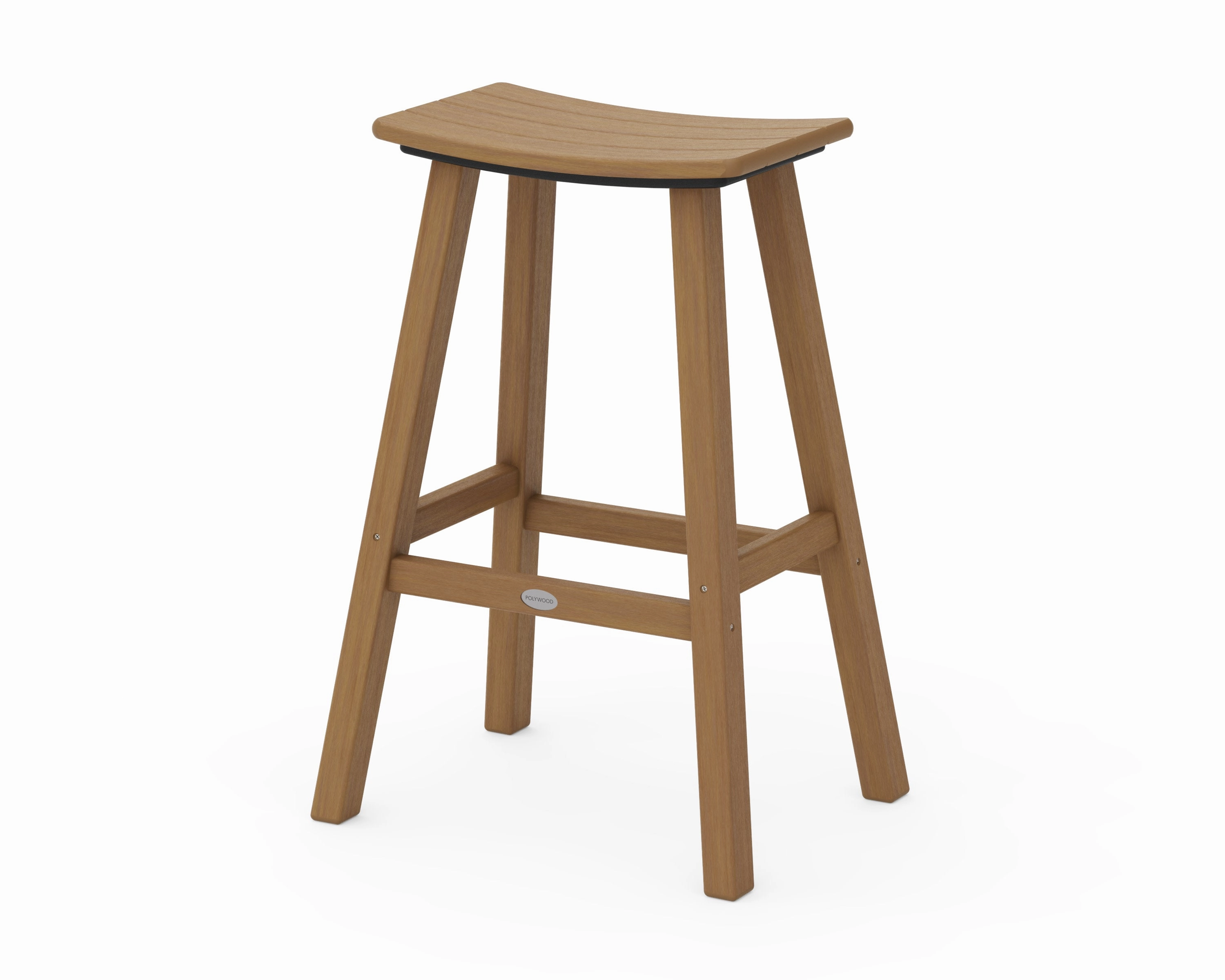 Traditional 30" Saddle Bar Stool