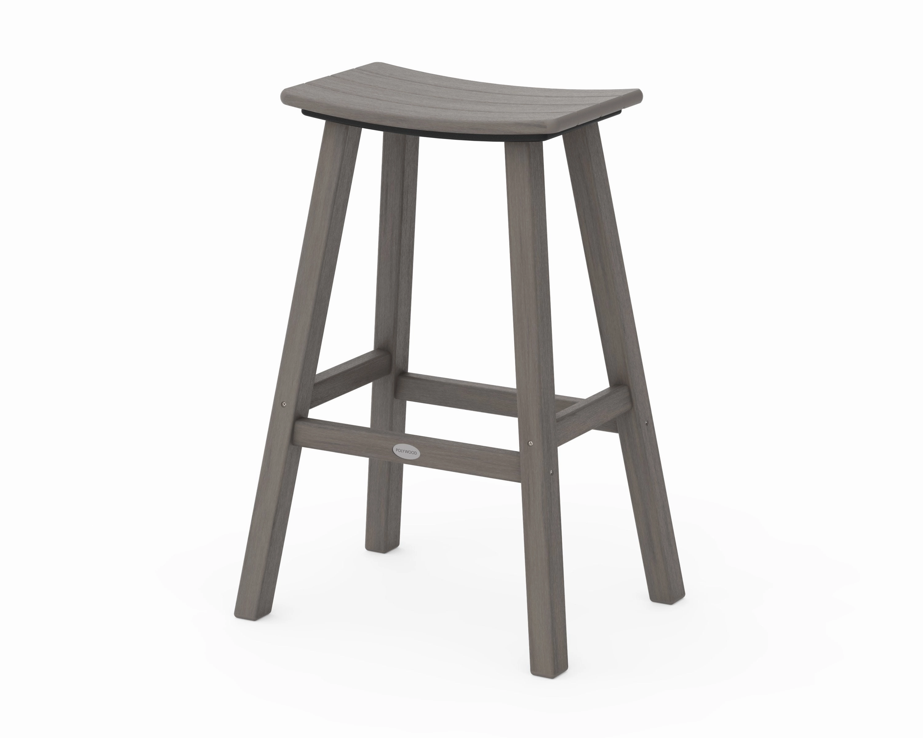 Traditional 30" Saddle Bar Stool