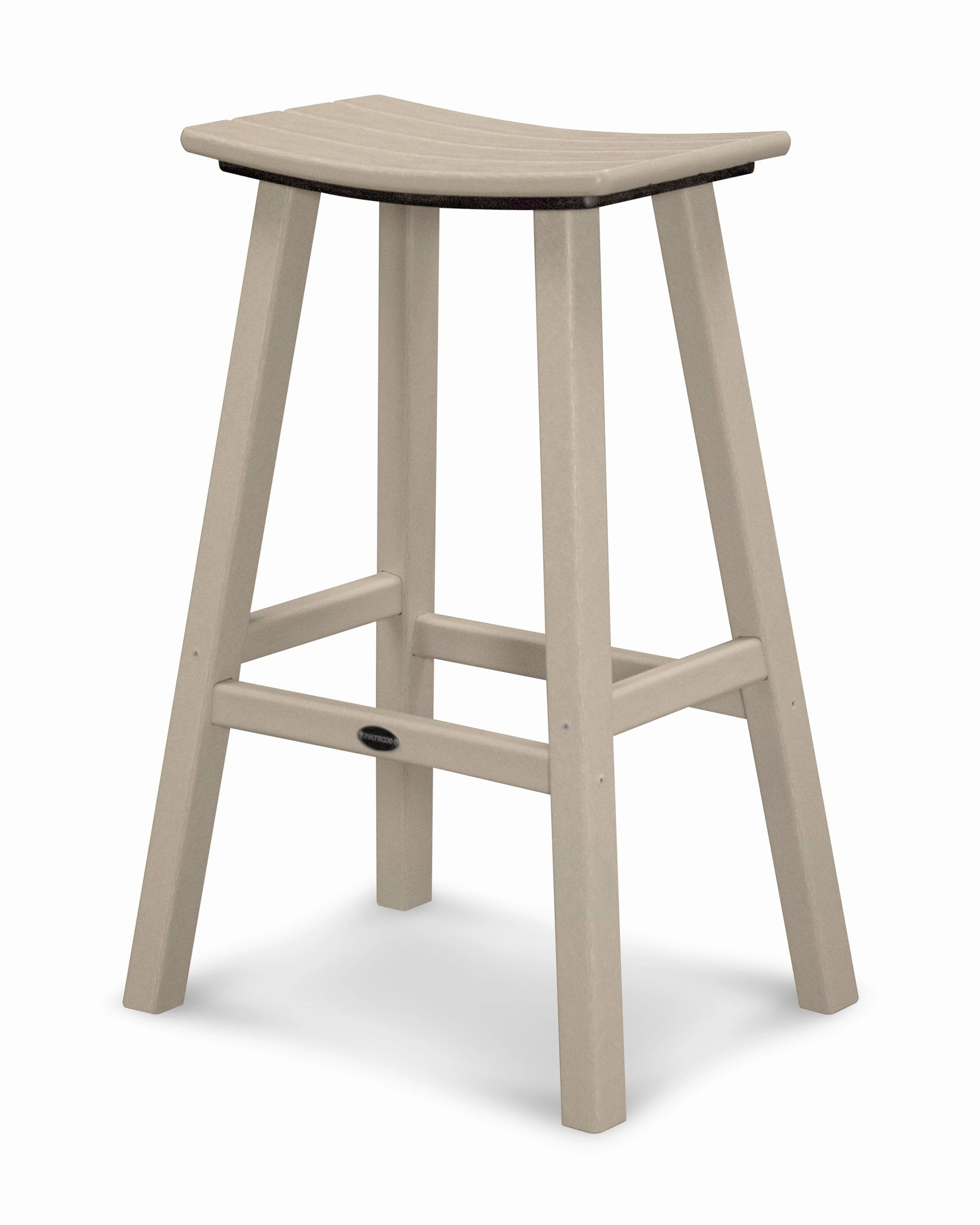 Traditional 30" Saddle Bar Stool