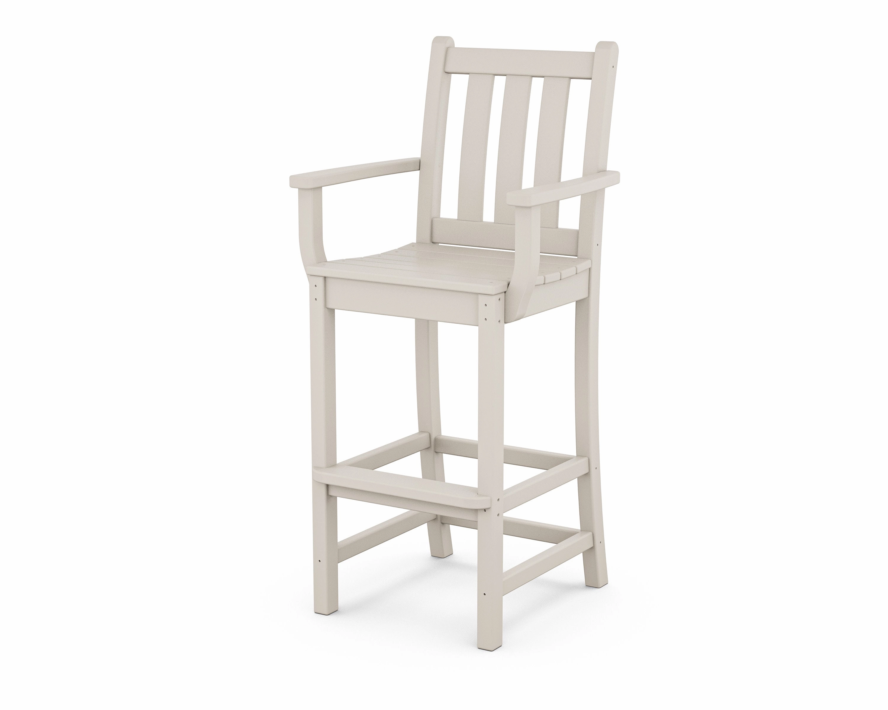 Traditional Garden Bar Arm Chair