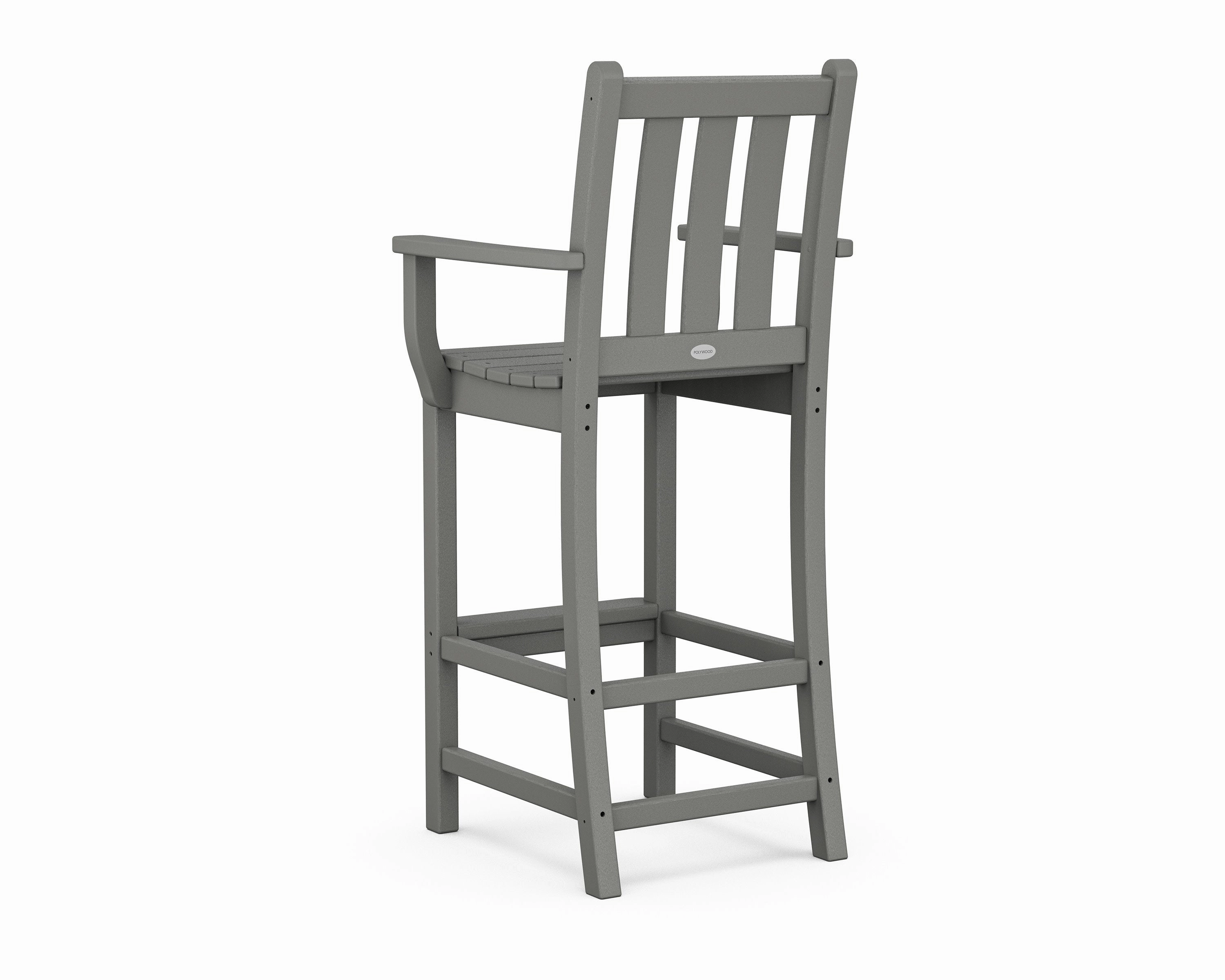 Traditional Garden Bar Arm Chair