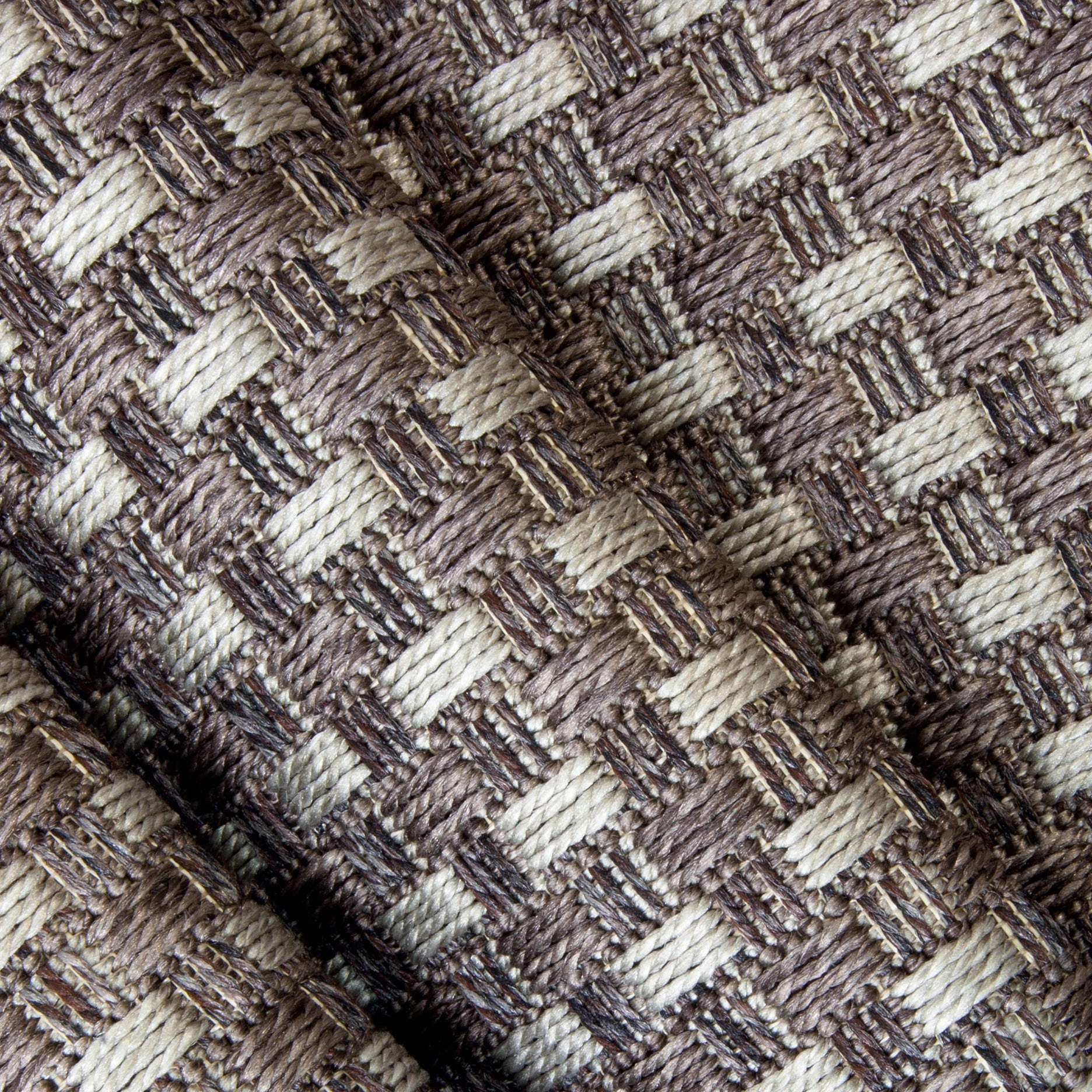 Treasure Garden Cobblestone Gray Area Rug