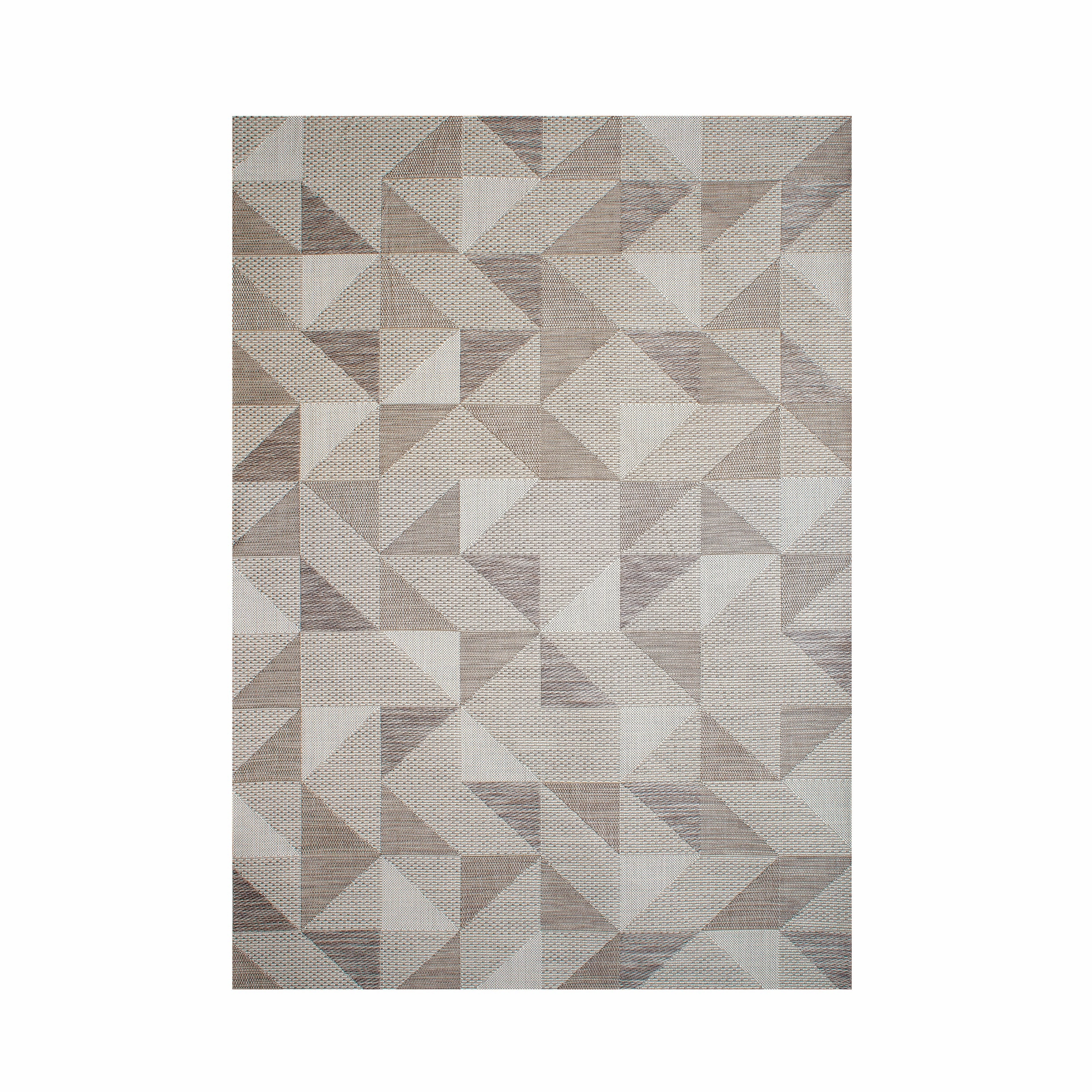 Treasure Garden Prism Taupe Area Rug