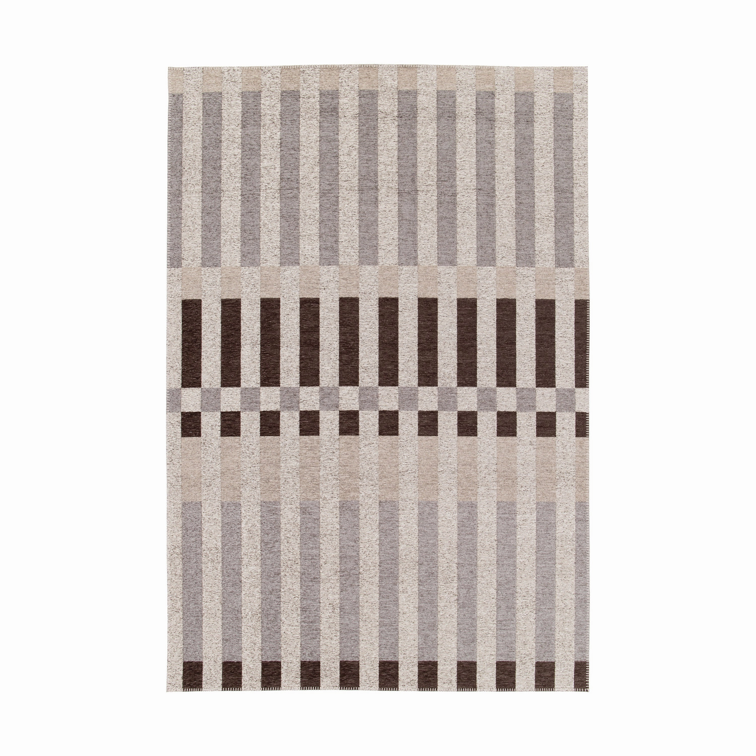 Treasure Garden Trellis Stone Grey Area Rug