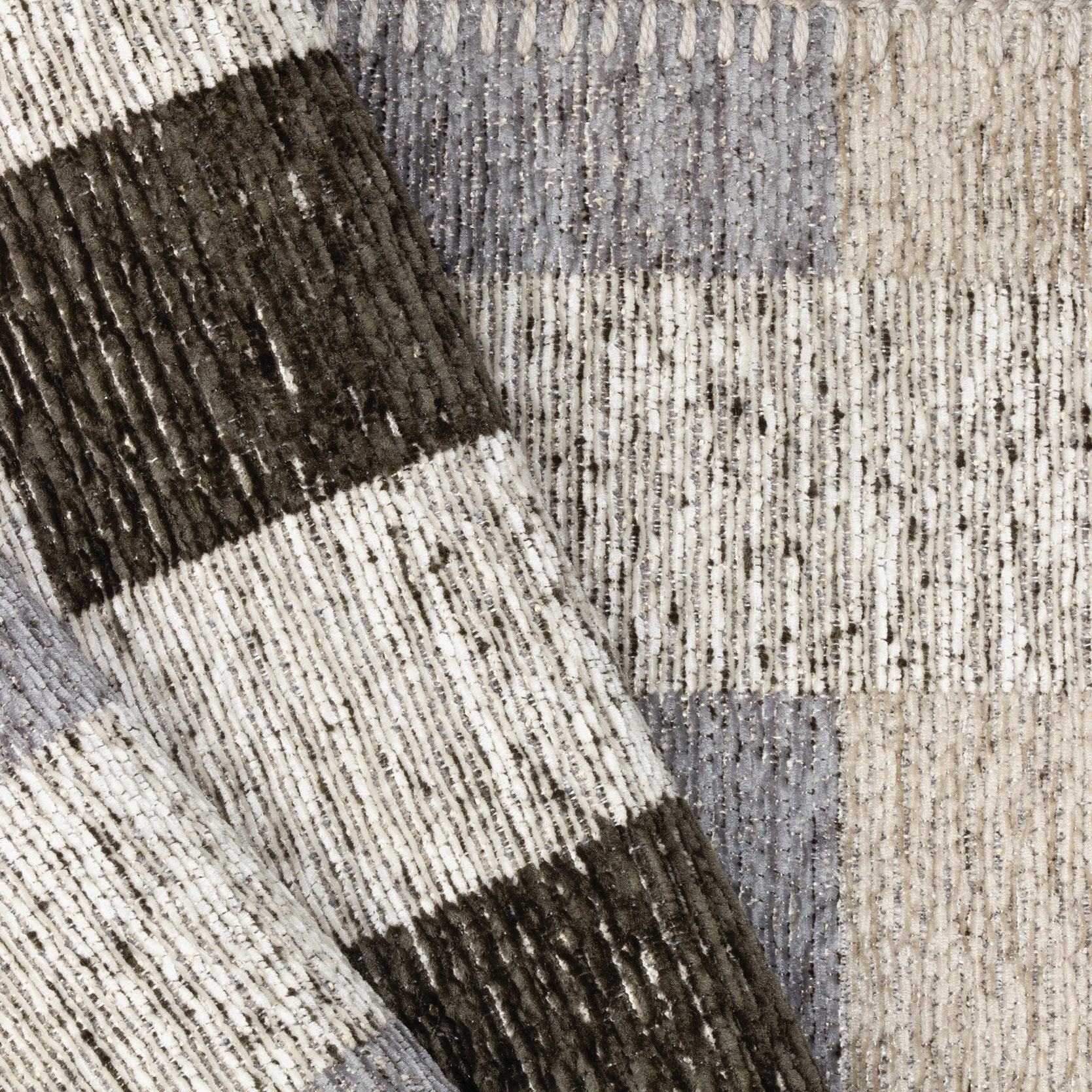 Treasure Garden Trellis Stone Grey Area Rug