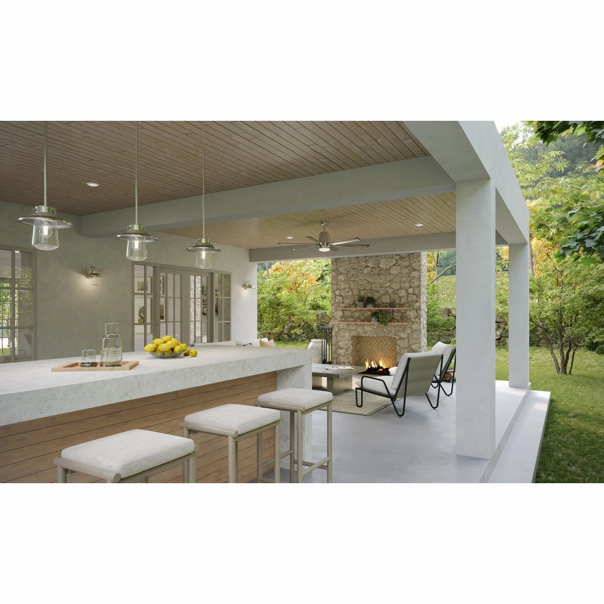 Tremont One Light Wall Lantern Stainless Steel