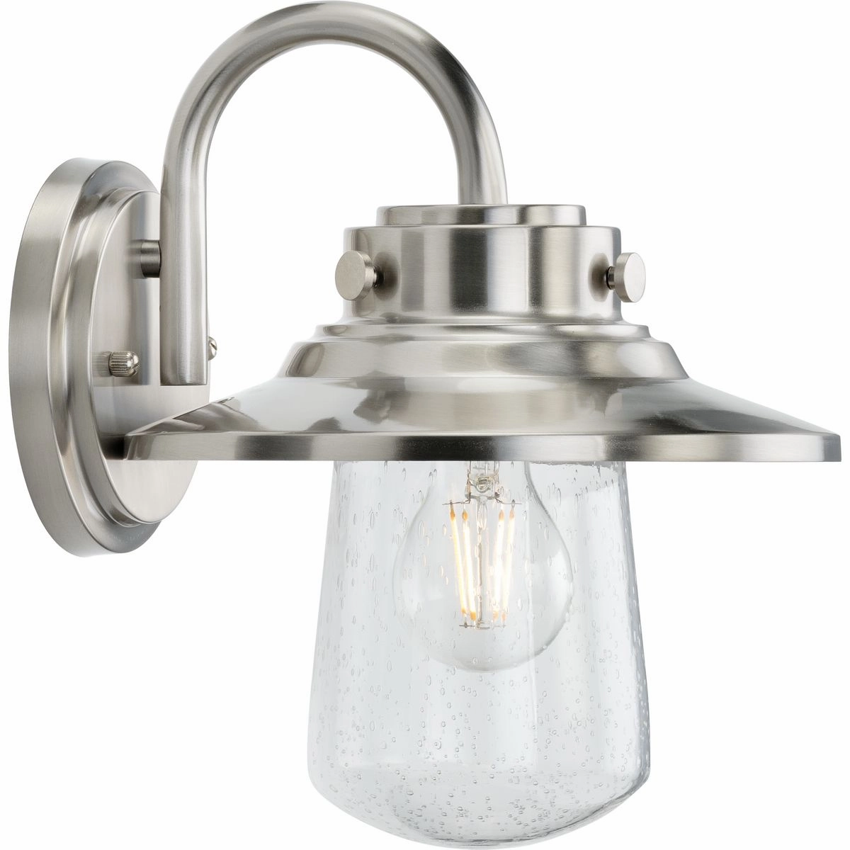 Tremont One Light Wall Lantern Stainless Steel