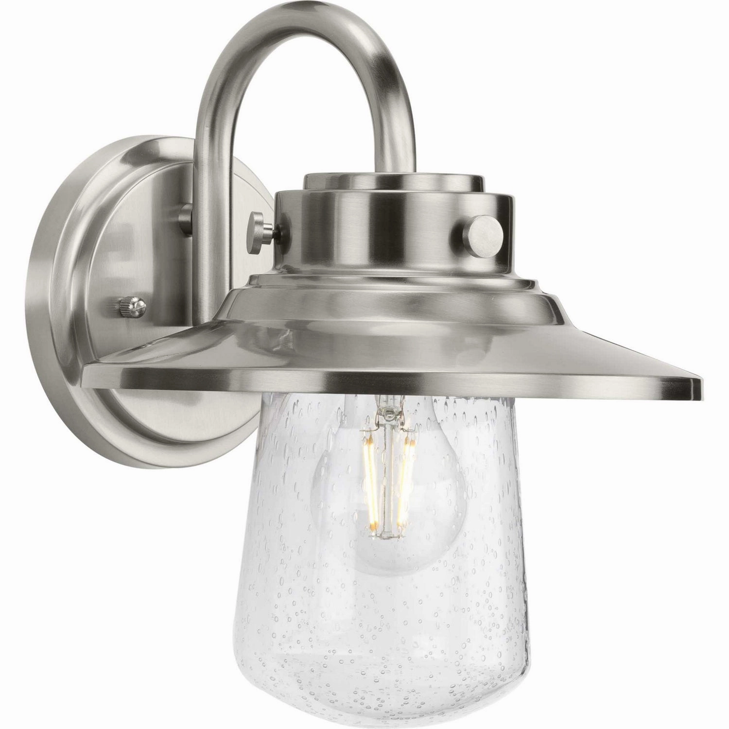 Tremont One Light Wall Lantern Stainless SteelOutdoor wall sconces with motion sensor