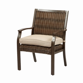 Click Outdoor Dining Chair w/ Armrestsoutdoor patio dining furniture set
