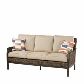 Trenton Woven Sofawaterproof wicker balcony furniture