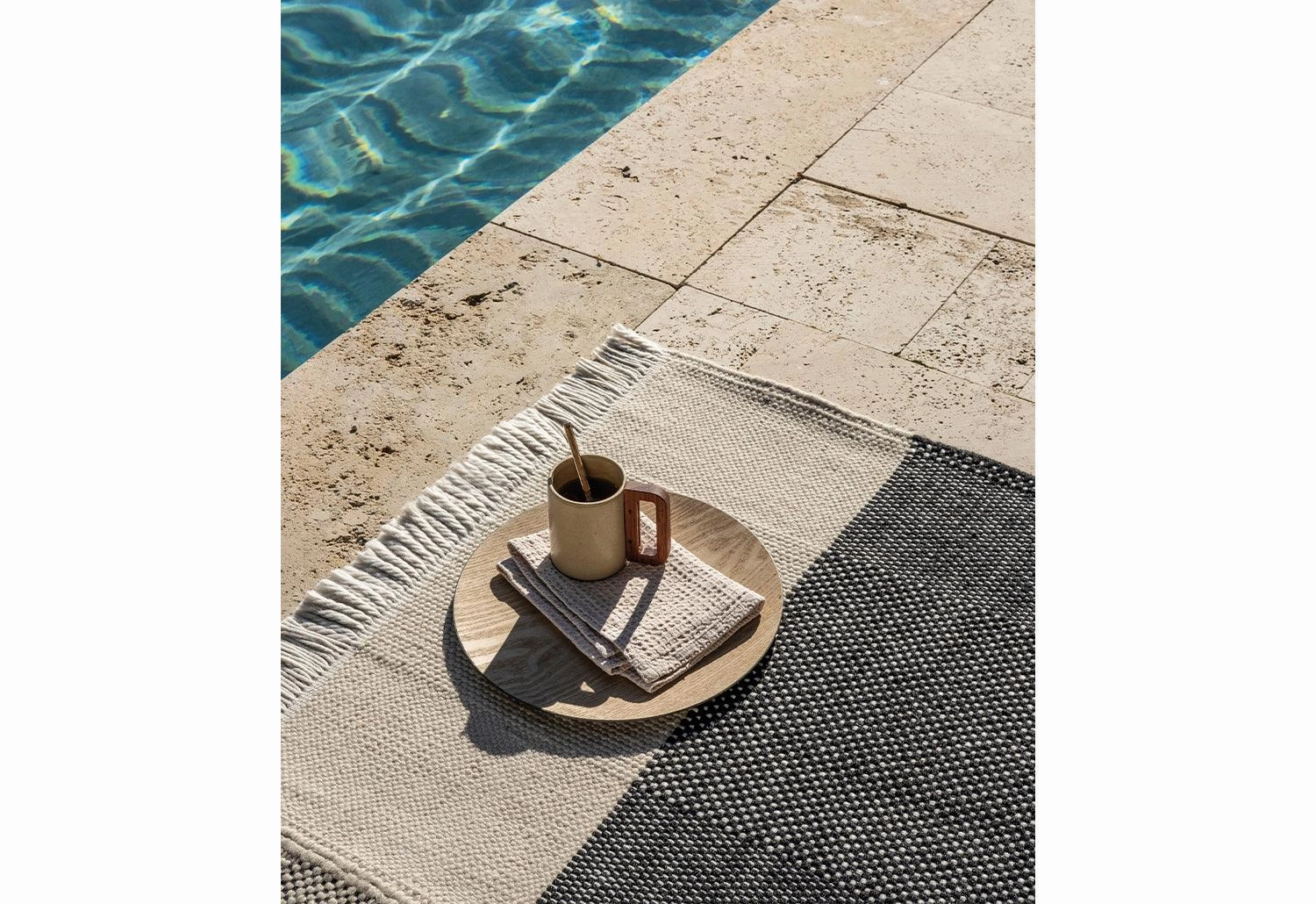 Tres Outdoor Rug