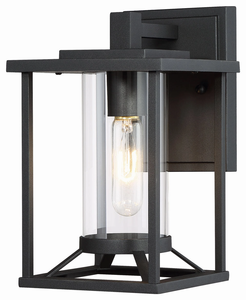 Trescott One Light Outdoor Wall Mount Coal