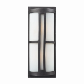 Trevot Two Light Outdoor Wall Sconce GraphiteOutdoor wall sconces with motion sensor