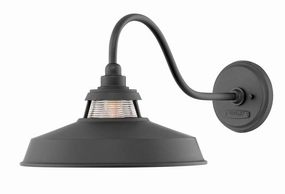 Troyer LED Outdoor Lantern BlackOutdoor wall sconces with motion sensor