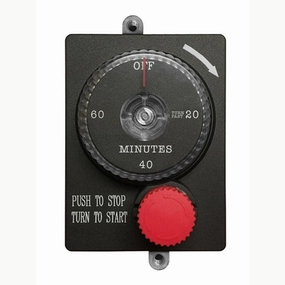 TrueFlame Mechanical Timer with Manual Emergency Shut-Off. 1 Hour Countdown Timer TF-ESTOP1-0HStainless steel BBQ tool set