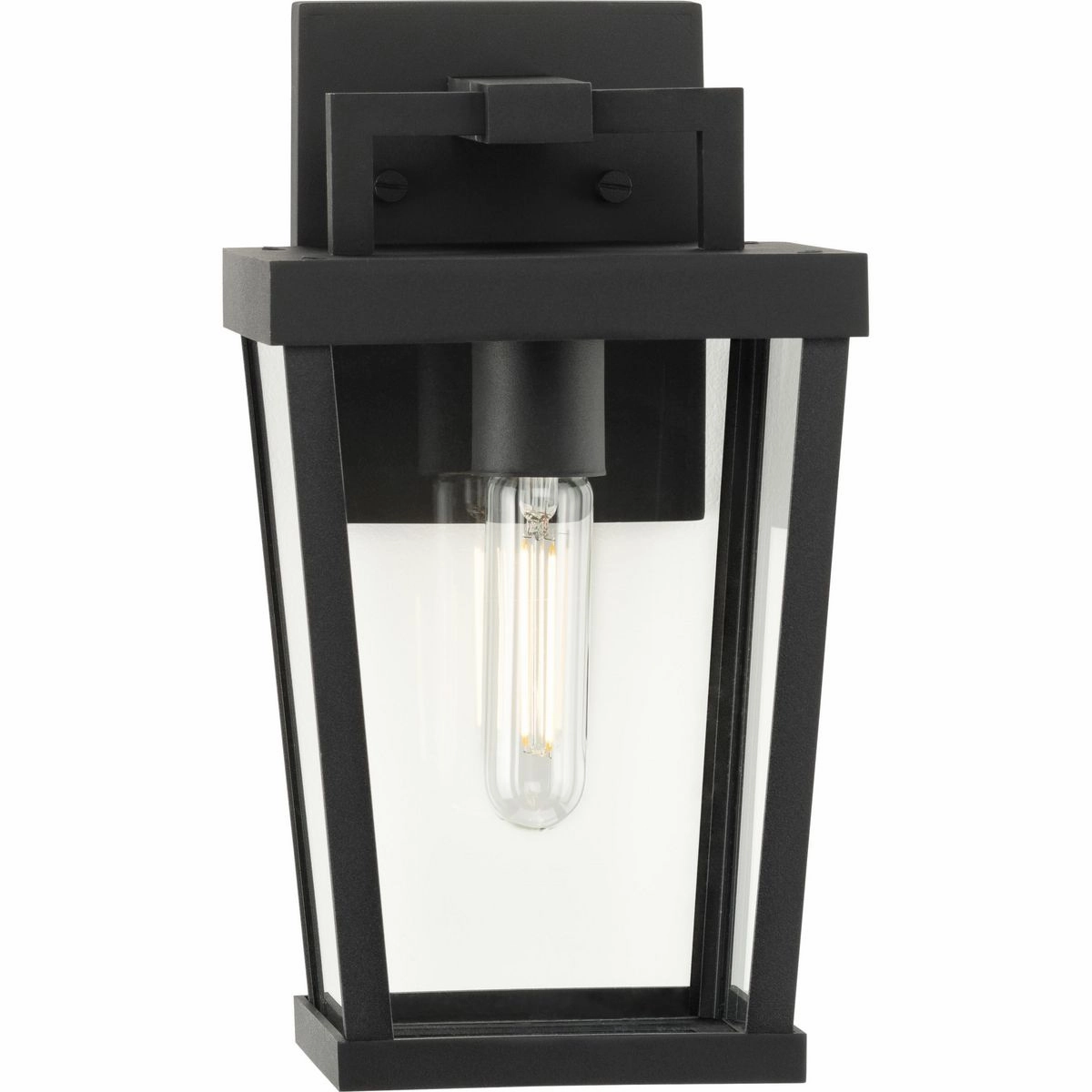 Tryon One Light Outdoor Wall Lantern Black