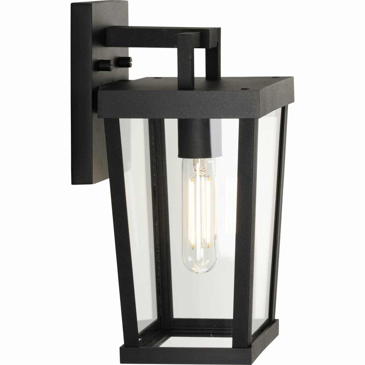 Tryon One Light Outdoor Wall Lantern Black