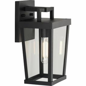 Tryon One Light Outdoor Wall Lantern BlackOutdoor wall sconces with motion sensor