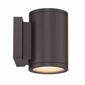 Tube LED Wall Light BronzeOutdoor wall sconces with motion sensor