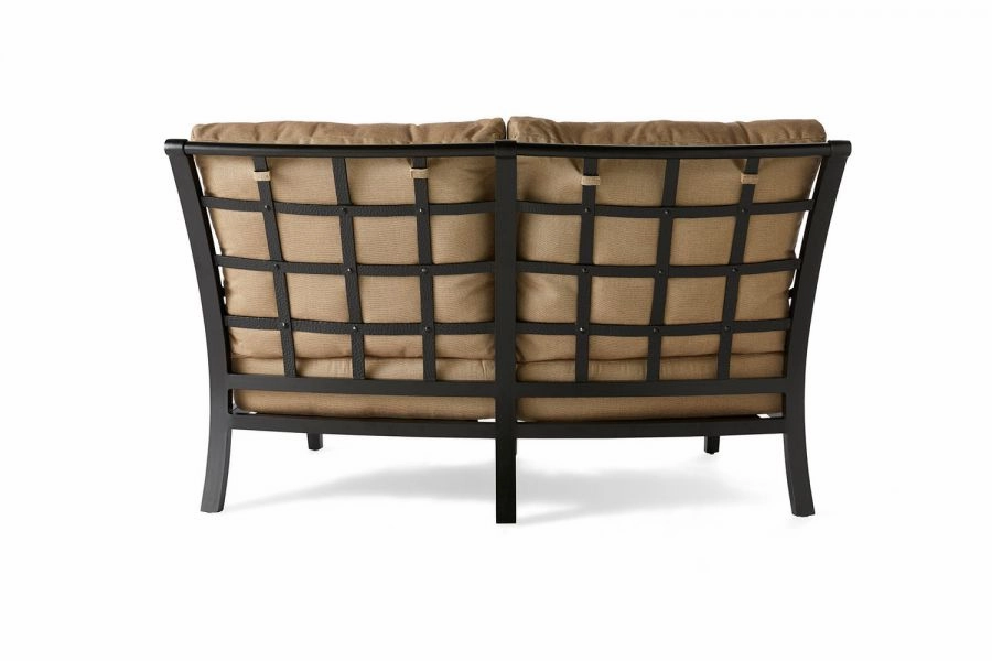 Turin Curved Love Seat