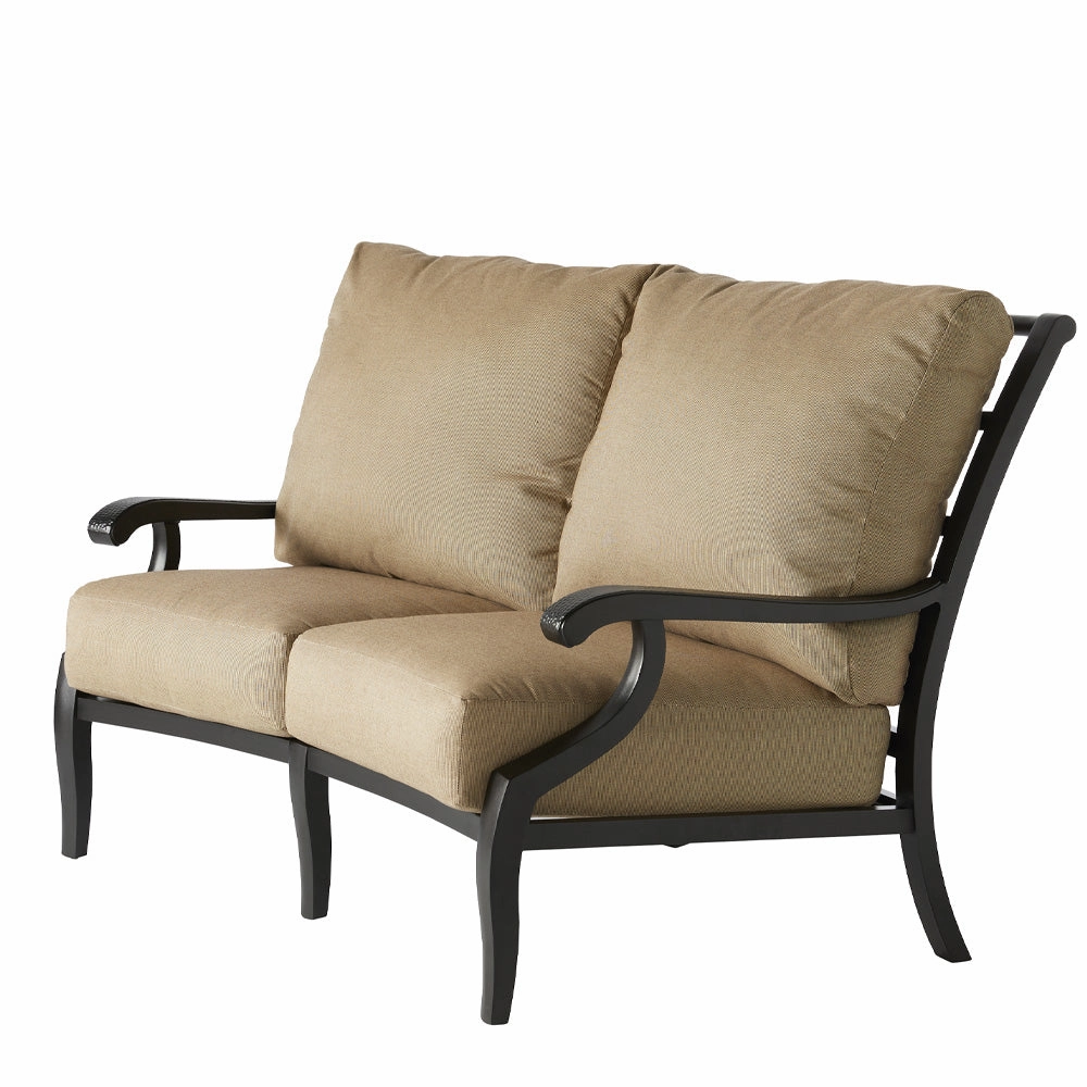 Turin Curved Love Seataluminum alloy outdoor sofa set
