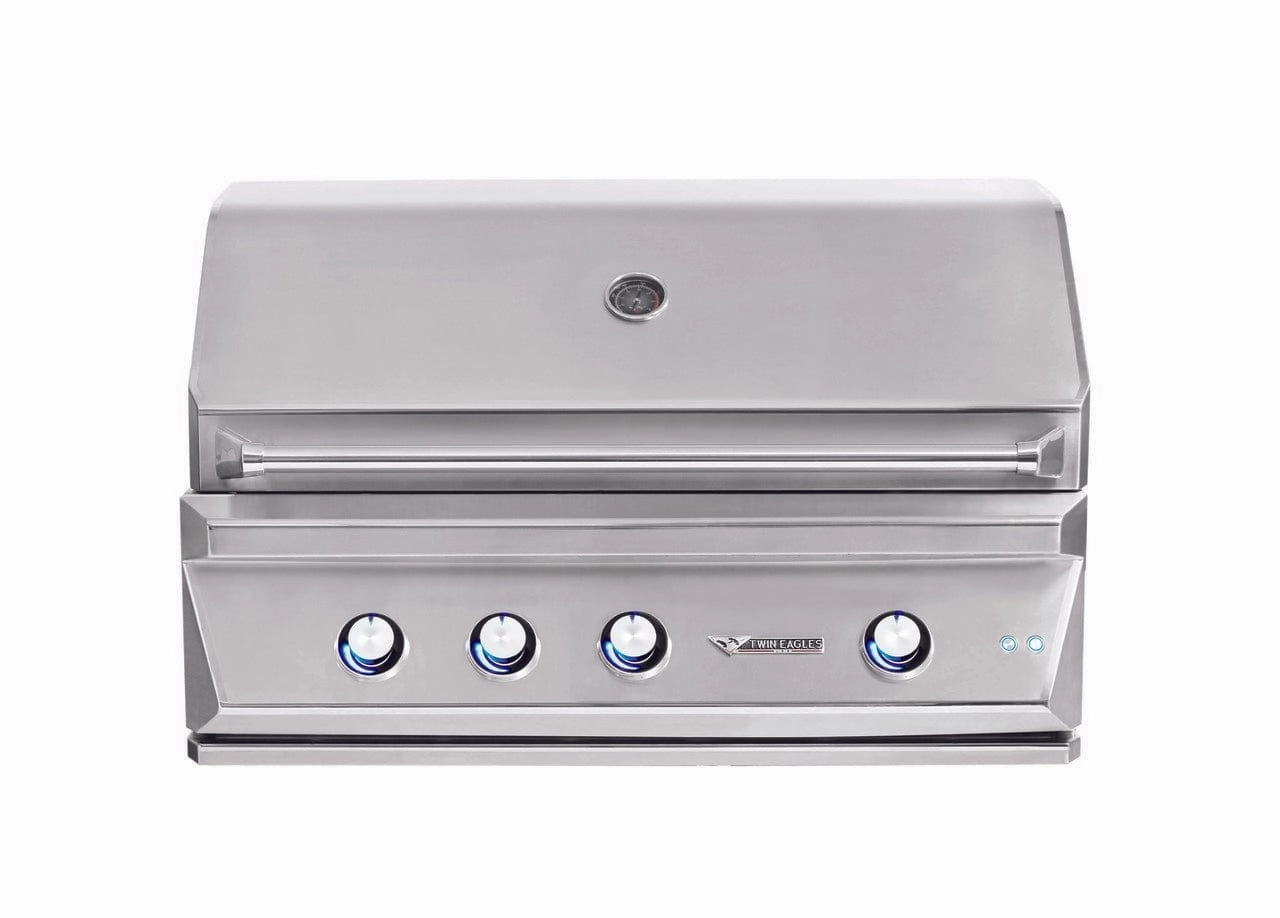 Twin Eagles 42-inch Gas Grill with Infrared Rotisserie and Sear Zone TEBQ42RS