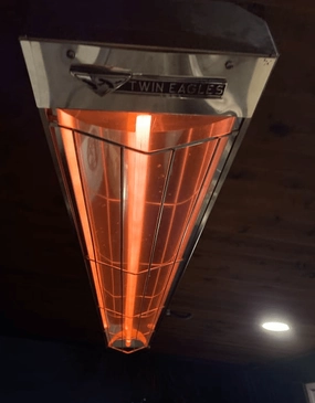 Twin Eagles 61-Inch 240V Single Element Electric Radiant Heat Patio Heater TEEH3524weatherproof outdoor heater