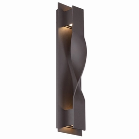 Twist LED Outdoor Wall Sconce BronzeOutdoor wall sconces with motion sensor