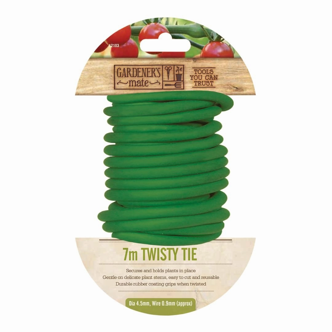Twisty Tie 7m premium quality garden tool set with case