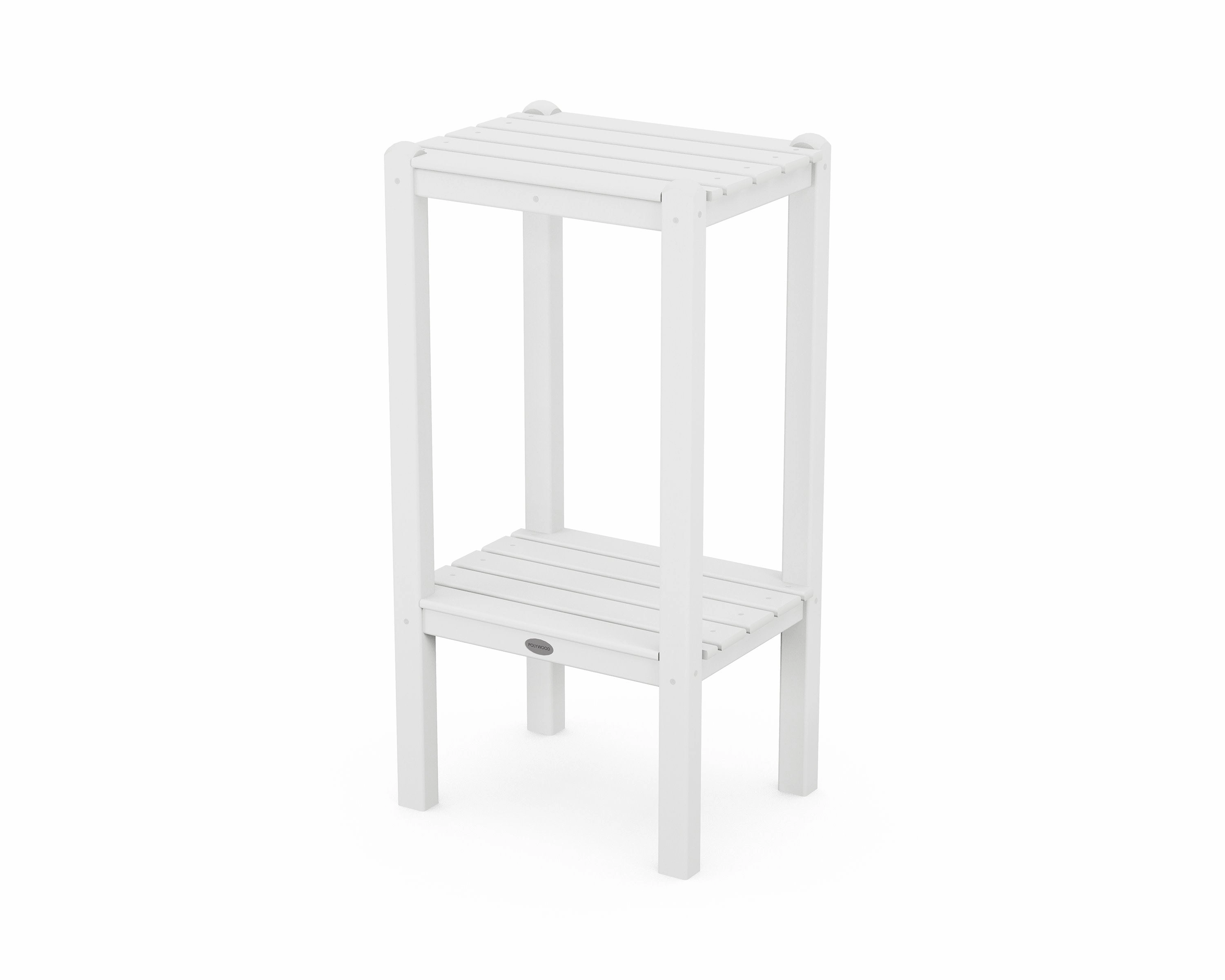 Two Shelf Bar Side Table