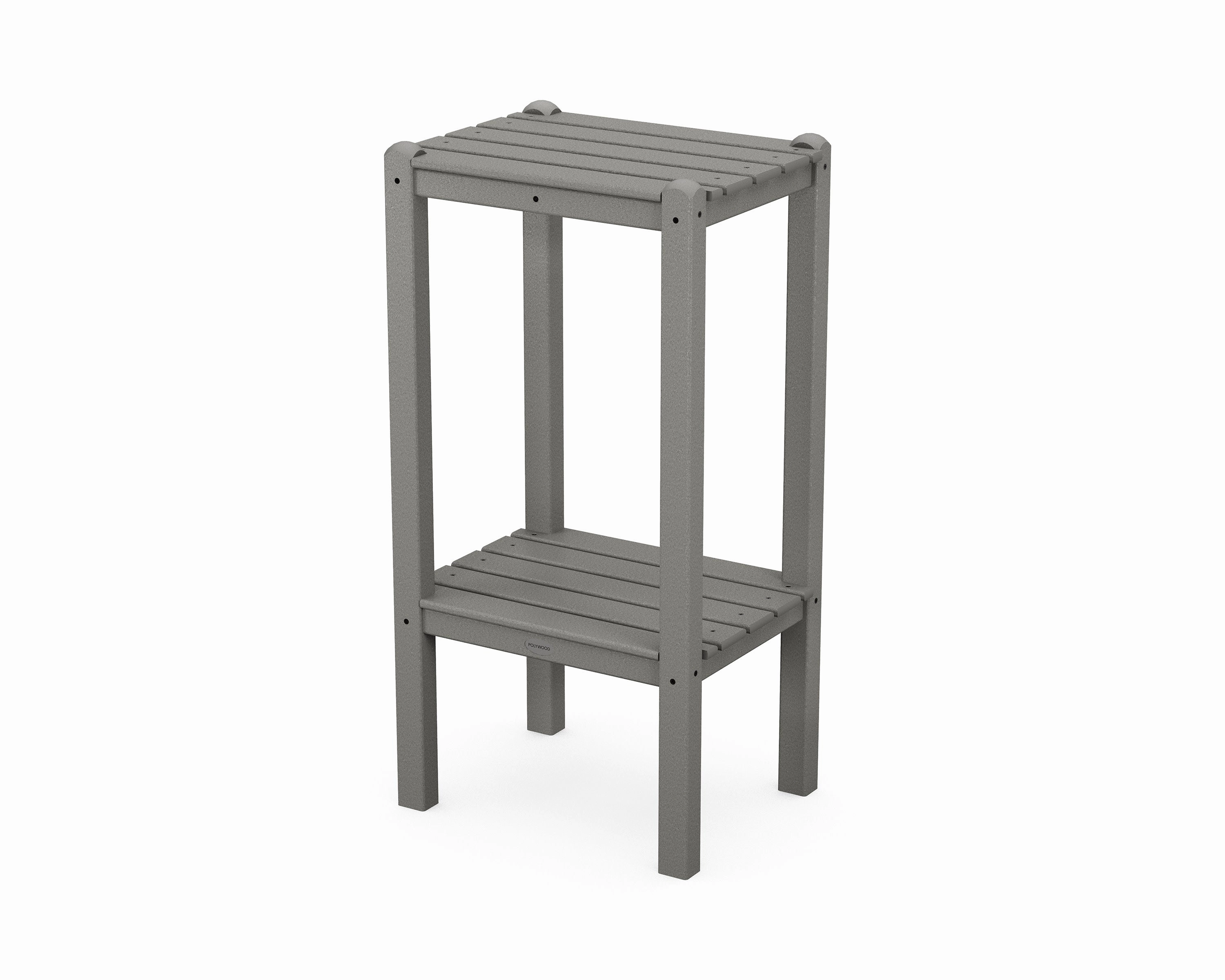 Two Shelf Bar Side Tableoutdoor table for balcony or garden