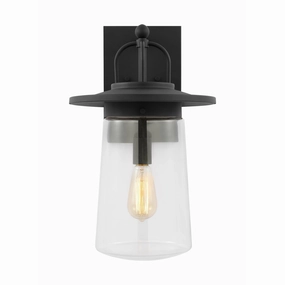 Tybee Large 1-Light Outdoor Wall LightWeatherproof outdoor lighting